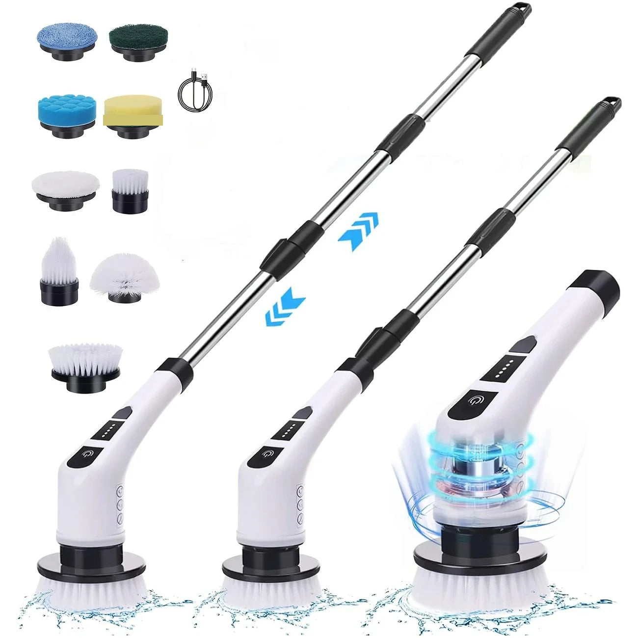 Scrubix Electric Cleaning Brush-9-in-1 Power Scrubber